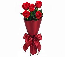 Букет 5 Красных роз Эдлесс Лав в Селты