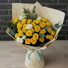 Букет цветов из:  Розы в Селты