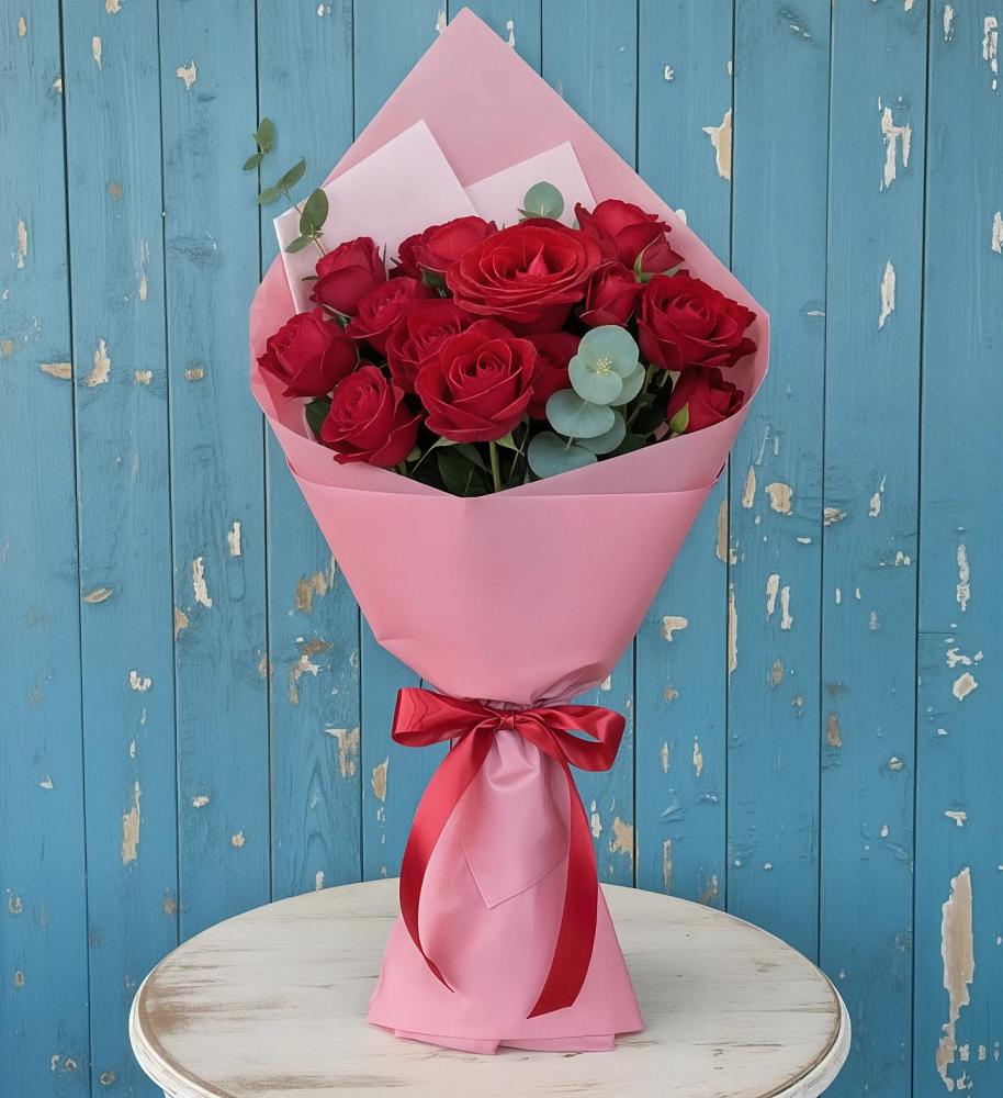 Букет цветов из: Розы в Селты