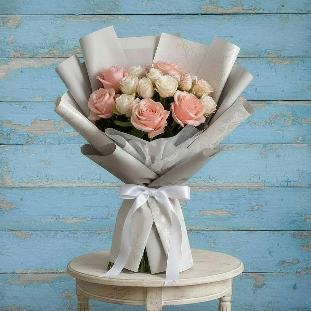 Букет цветов из: Розы в Селты