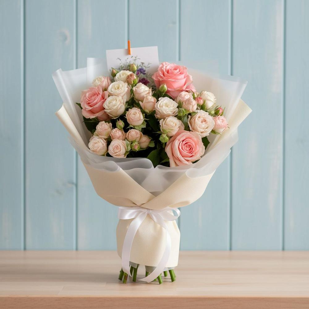 Букет цветов из: Розы в Селты