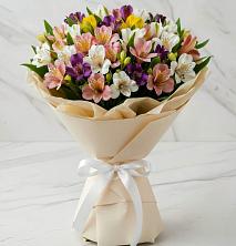 Букет цветов из:  Альстромерии в Селты