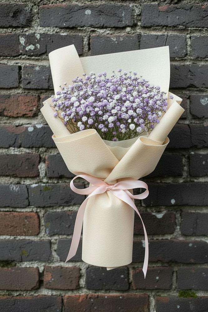 Букет цветов из: Гипсофила в Селты