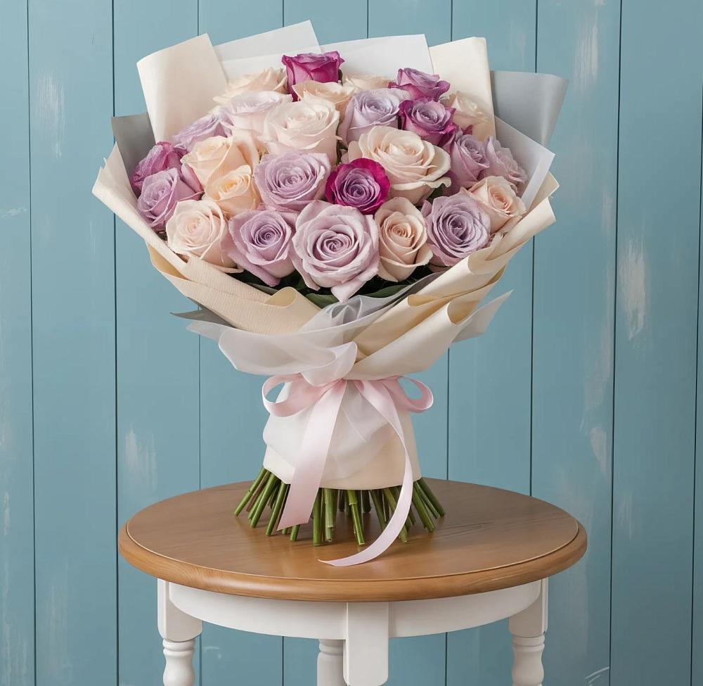 Букет цветов из: Розы в Селты