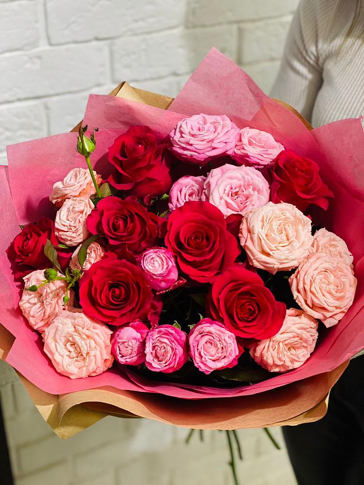 Букет цветов из: Розы в Селты