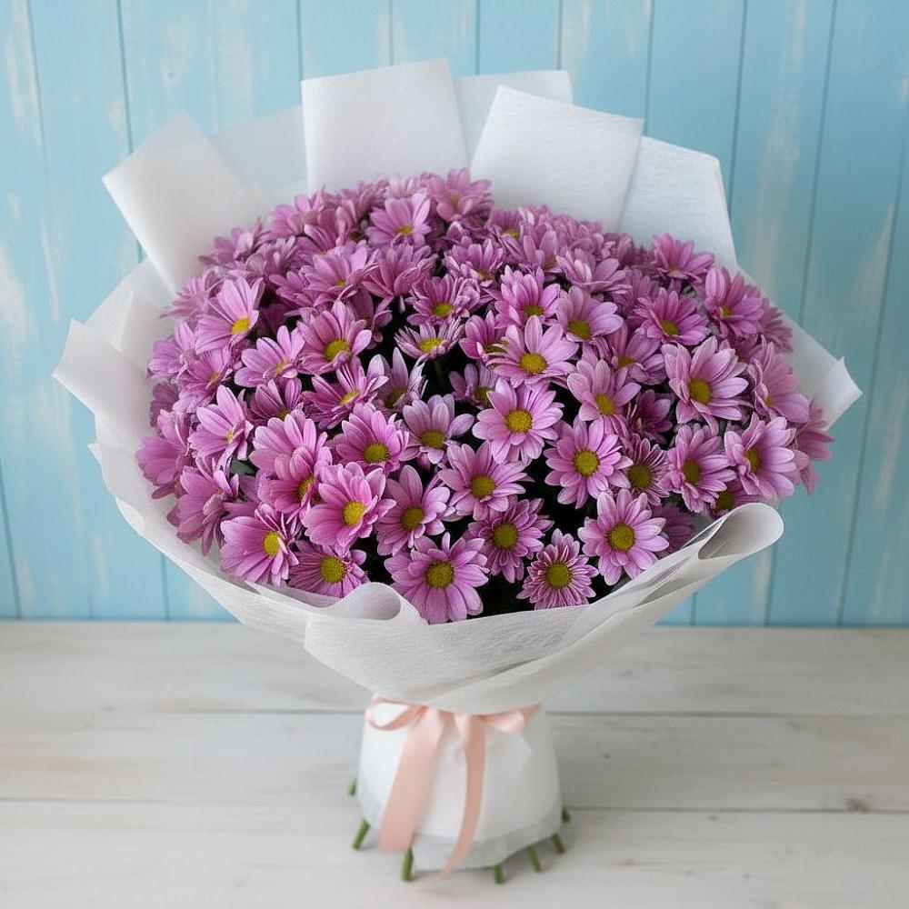 Букет цветов из: Хризантемы в Селты