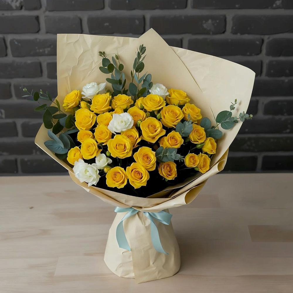 Букет цветов из: Розы в Селты