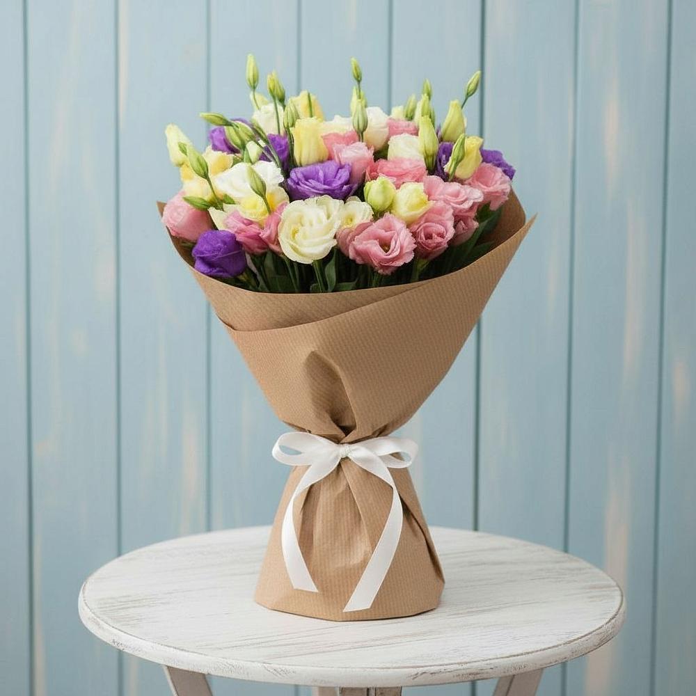 Букет цветов из: Лизиантусы в Селты