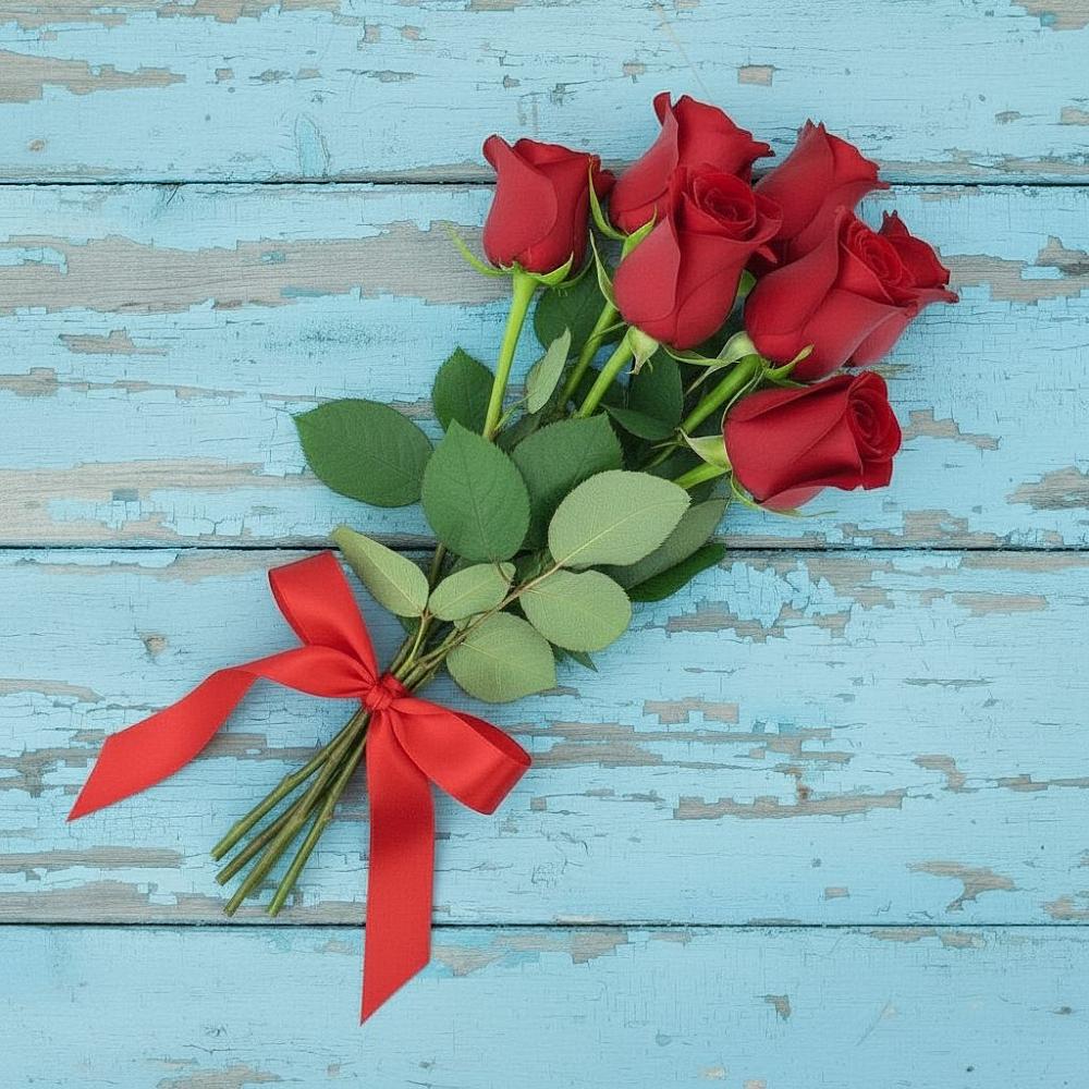 Букет Красные розы в Селты