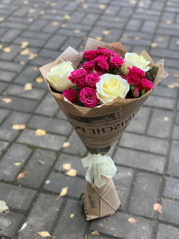 Букет цветов из: Розы в Селты