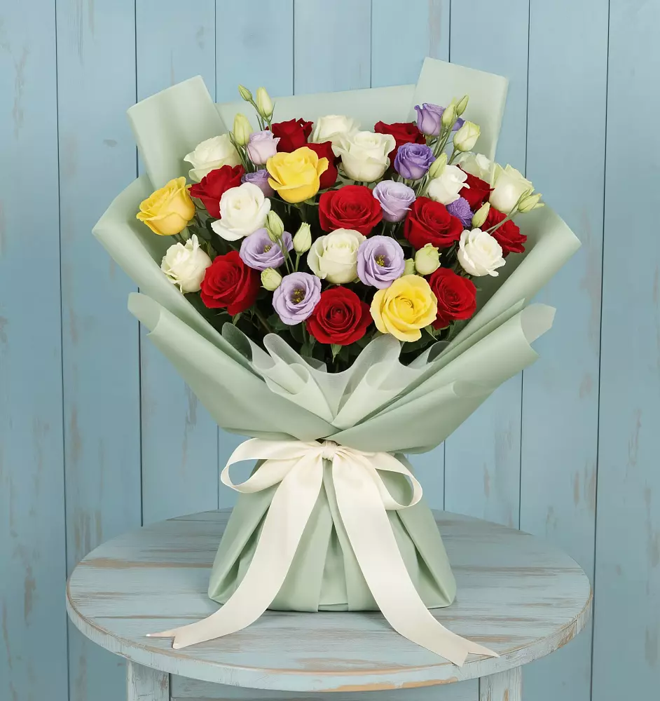 Букет цветов из: Розы в Селты