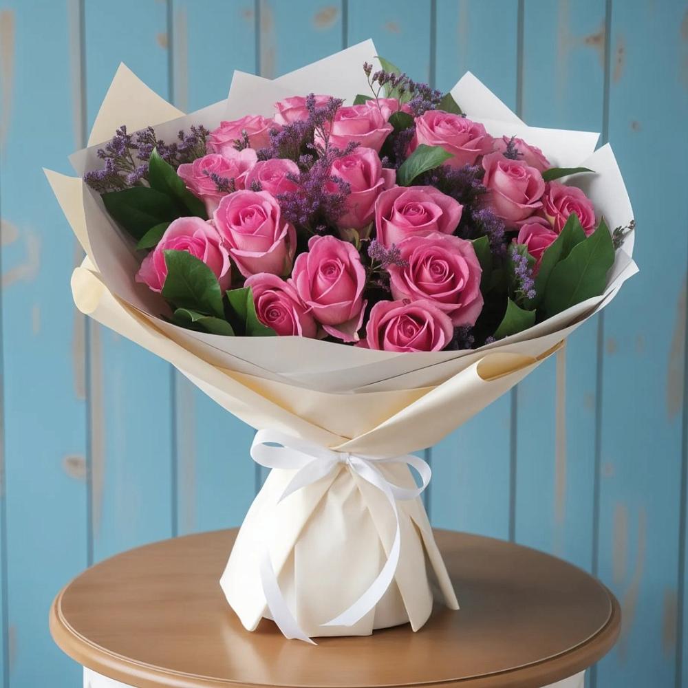 Букет цветов из: Розы в Селты