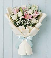 Букет цветов из:  Лилии в Селты